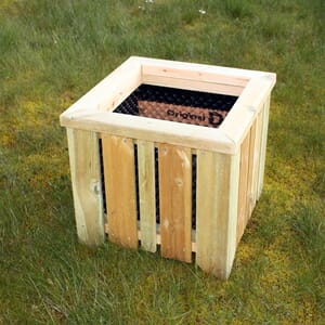 Blomsterkass trykkimp. 50x50 m/ duk